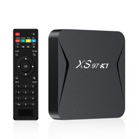 XS97 K1 Smart TV box Android 10.0 Allwinner H313 Quad Core 2.4G/5G dual wifi media Player 4k HDR 2GB 16GB set top box