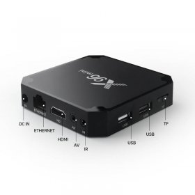 X96 Mini IPTV BOX Android 9.0 Smart TV Box 4K Medai Player X96mini QHDTV IPTV France Arabic French Amlogic S905W 1G 8G 2G 16G Set top Box With 1 Year QHDTV Code IPTV Subscription