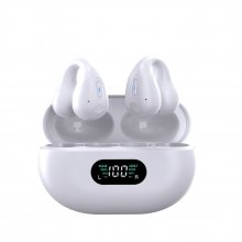 Q7 Portable AI automatic Language Translator Earbuds, Real time mutual translation device, LED screen power display Language Translator Earphones