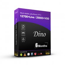 6 Months Dino World IPTV Smarters Pro Xtream Code Hot IPTV Subscription