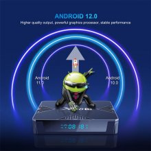 X98H Allwinner H618 4k HDR Android 12.0 tv box 4GB 32GB BT5.X 2.4G 5.8GHZ Dual wifi Smart TV media player box