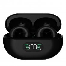 Q7 Portable AI automatic Language Translator Earbuds, Real time mutual translation device, LED screen power display Language Translator Earphones