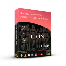 12 Months France Lion Iptv Live Channels Full HD 1080P H.265 Support Android apk m3u iptv smarters pro