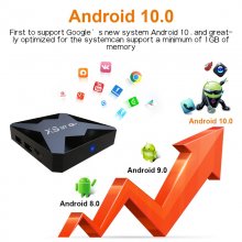 XS97Q Android 10.0 TV Box 1GB 8GB Allwinner H313 Quad Core 4K h.265 2.4g wifi Smart TV media box