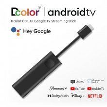 4K DCOLOR Android 11.0 TV STICK Amlogic S905Y4-B 2GB 16GB BT5.0 2.4GHz/5 GHz WIFI Smart TV STICK