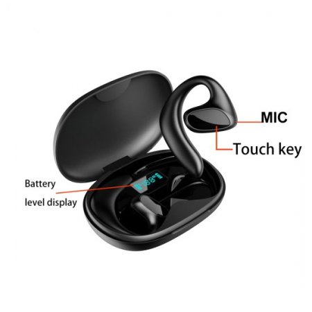 M8 Language Translator Earbuds 144 Languages Smart Translation Headset Portable 5.3 Bluetooth Voice Two Way Translator Device for Travel, Business and Learning