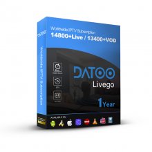 12 Months DATOO Livego Global IPTV France Spain Nordic Europe IPTV Smarters pro M3U Smart tv Mag Android IPTV Subscription