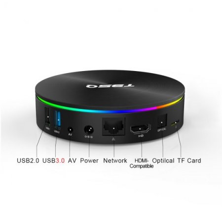 T95Q 4K Smart TV Box Android 9.0 Amlogic S905X2 Quad Core 4G 32G 64G Support 2.4G&5Ghz Wifi BT 4.1 H.265 Media Player Android TV Set Top Box