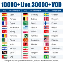 12 Months Golden OTT Europe IPTV France Spain Portugal Germany Belgium IPTV Code for IPTV Smarters pro